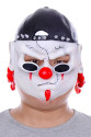 Lateks Şapkalı Gözlüklü Beyaz Maske