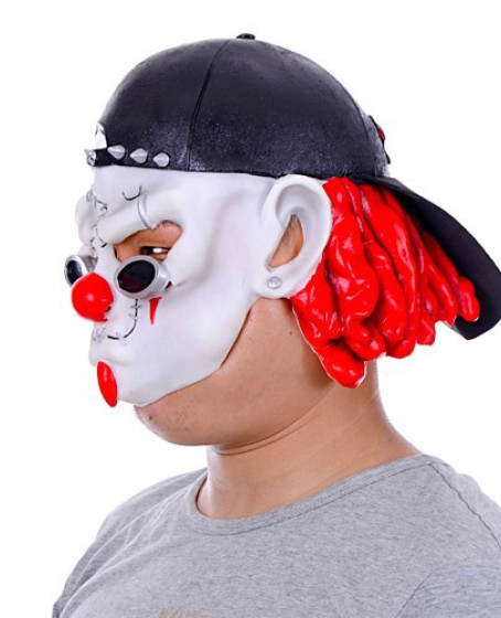 Lateks Şapkalı Gözlüklü Beyaz Maske