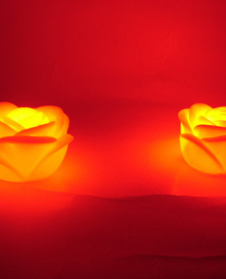 Led Işıklı Gül Romantik Gül