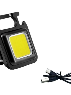 LED Işıklı Flash Özellikli 4 Modlu  Anahtarlık El Feneri