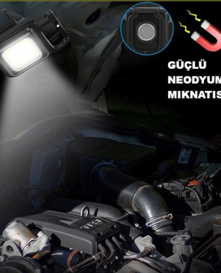 LED Işıklı Flash Özellikli 4 Modlu Anahtarlık El Feneri LED Işıklı Flash Özellikli 4 Modlu Anahtarlık El Feneri