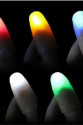 Led Işıklı Renkli Sihirli Parmak Işıklı Parmak Şaka Parmak 1 Adet