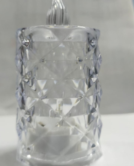 Led Mum Şeffaf Kristal LED Mum Pilli Alevsiz Çay Mumu Düğün Doğum Günü Ortam Işığı Midi Led Mum Şeffaf Kristal LED Mum Pilli Alevsiz Çay Mumu Düğün Doğum Günü Ortam Işığı Midi