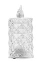 Led Mum Şeffaf Kristal LED Mum Pilli Alevsiz Çay Mumu Düğün Doğum Günü Ortam Işığı Midi Led Mum Şeffaf Kristal LED Mum Pilli Alevsiz Çay Mumu Düğün Doğum Günü Ortam Işığı Midi