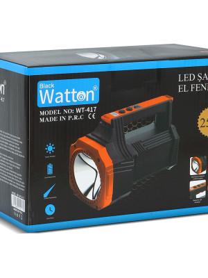 Led Şarjlı El Feneri 25W WT-417 Led Şarjlı El Feneri 25W WT-417