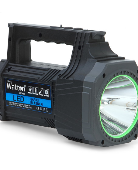 Led Şarjlı El Feneri 25W WT-417