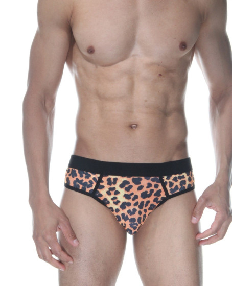 Leopar Jockstrap Fantezi İç Giyim