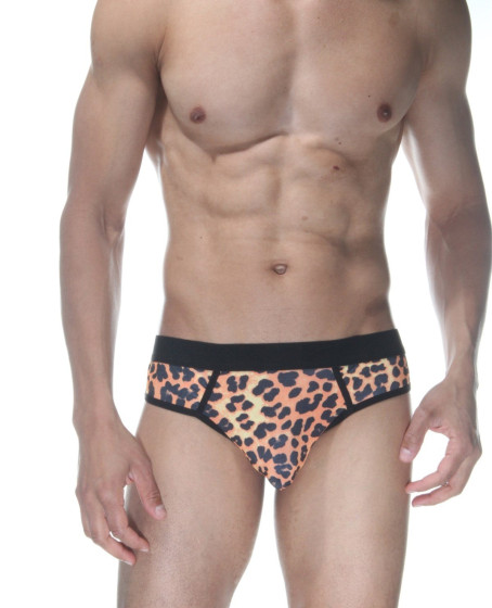 Leopar Jockstrap Fantezi İç Giyim