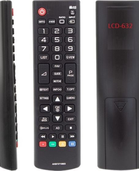 LG RM-L1162C Kumanda - LCD-632