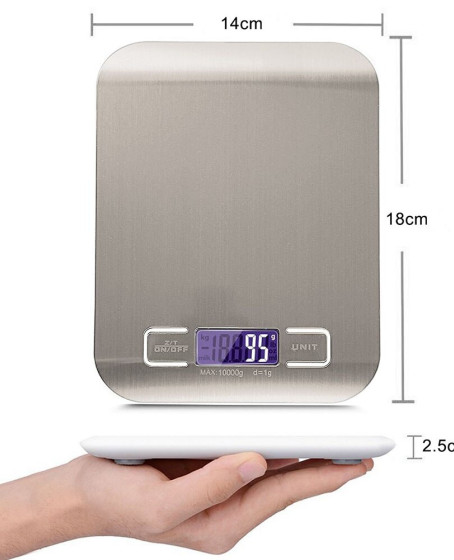 Lüx Dijital Mutfak Terazisi 5 Kg 1 Gr Hassas Paslanmaz Çelik + Pil Lüx Dijital Mutfak Terazisi 5 Kg 1 Gr Hassas Paslanmaz Çelik + Pil