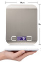 Lüx Dijital Mutfak Terazisi 5 Kg 1 Gr Hassas Paslanmaz Çelik + Pil Lüx Dijital Mutfak Terazisi 5 Kg 1 Gr Hassas Paslanmaz Çelik + Pil