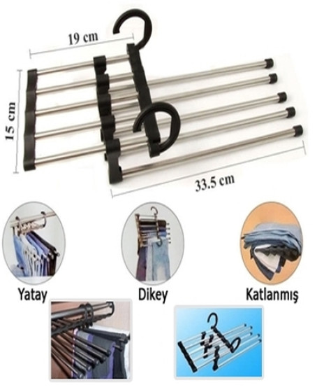 Magic Hanger 5in1 Pantolon Askısı