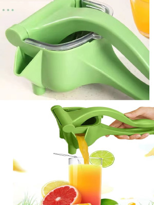 Manuel Plastik Meyve Portakal Karpuz Limon Sıkacağı Kollu Sebze Suyu Sıkma Limonata Aparatı Aleti
