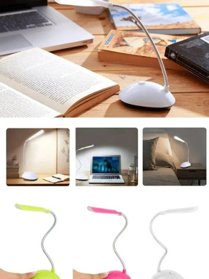 Masa Lambası  Spiral Led  Kitap Okuma Işığı Pilli Model Led Lamba