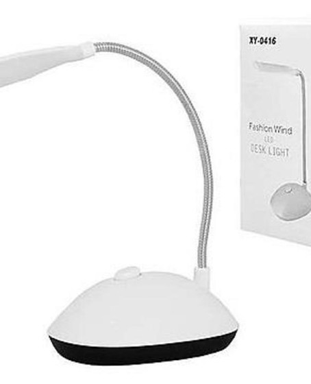Masa Lambası Spiral Led  Kitap Okuma Işığı Pilli Model Led Lamba