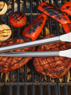 Maşa Paslanmaz Barbekü Maşası - 25 Cm Mutfak Ekmek Maşası