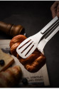 Maşa Paslanmaz Barbekü Maşası - 25 Cm Mutfak Ekmek Maşası Maşa Paslanmaz Barbekü Maşası - 25 Cm Mutfak Ekmek Maşası