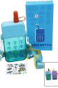 MATARA TELEFON MODELİ RENKLİ MİKA KRİSTAL SULUK MATARA PİPETLİ VİDALI KAPAK ASKILI 300ML MATARA TELEFON MODELİ RENKLİ MİKA KRİSTAL SULUK MATARA PİPETLİ VİDALI KAPAK ASKILI 300ML