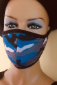 Mavi Kamuflaj Maske Mavi Kamuflaj Maske