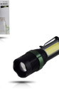 Metal El Feneri USB Şarjlı 4 Kademeli Zoomlu GS 500 Metal El Feneri USB Şarjlı 4 Kademeli Zoomlu GS 500