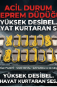 Metal Ipli Hakem ve Deprem Düdüğü (24'lü)