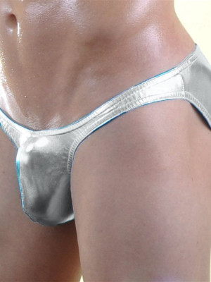Metalik Renkli Slip