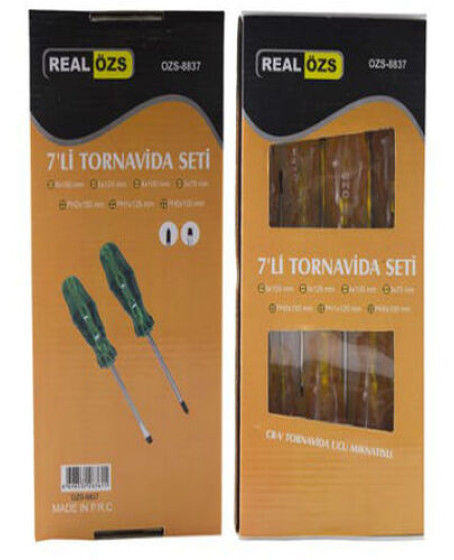 Mıknatıs Uçlu Tornavida Seti (7li) Mıknatıs Uçlu Tornavida Seti (7li)
