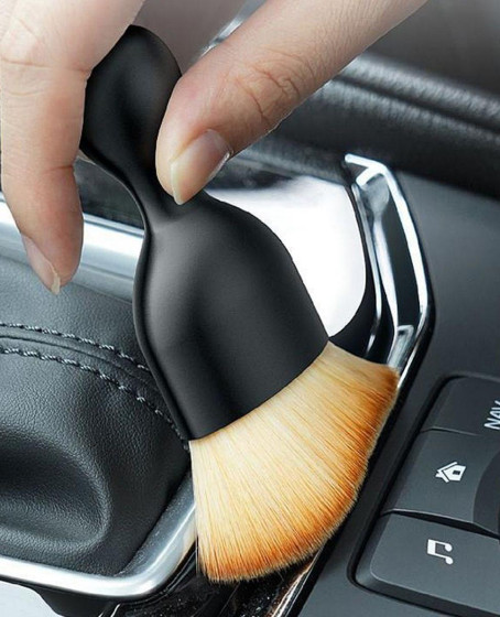 Mini Araç İçi Temizlik Fırçası Yumuşak Kıllı