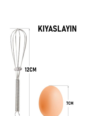 Mini Çırpıcı Çelik 6 adet