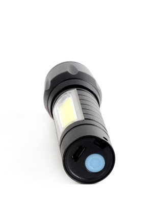 Mini Çok Güçlü Şarjli El Feneri Xpe-Cob Led Wt-030 Mini Çok Güçlü Şarjli El Feneri Xpe-Cob Led Wt-030