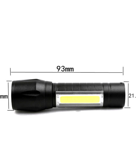 Mini Çok Güçlü Şarjli El Feneri Xpe-Cob Led Wt-030 Mini Çok Güçlü Şarjli El Feneri Xpe-Cob Led Wt-030