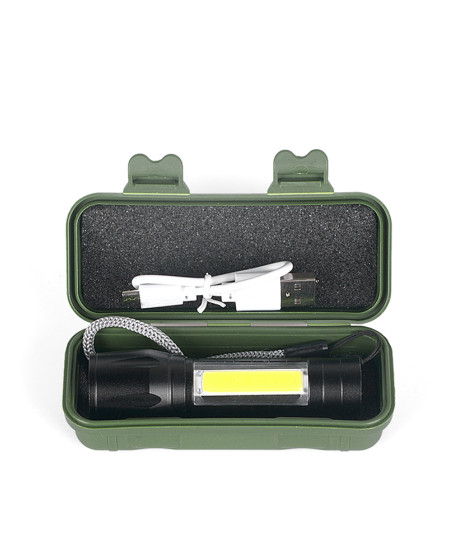 Mini Çok Güçlü Şarjli El Feneri Xpe-Cob Led Wt-030 Mini Çok Güçlü Şarjli El Feneri Xpe-Cob Led Wt-030