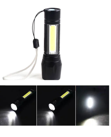 Mini Çok Güçlü Şarjli El Feneri Xpe-Cob Led Wt-030 Mini Çok Güçlü Şarjli El Feneri Xpe-Cob Led Wt-030
