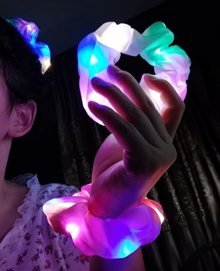 Mint Yeşili Renk Led Işıklı Lastikli Saç Tokası - 3 Modlu Festival & Parti Saç Tokası Mint Yeşili Renk Led Işıklı Lastikli Saç Tokası - 3 Modlu Festival & Parti Saç Tokası