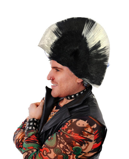 Mohican Mohawk Punk Peruk - 70 li 80 li Yıllar Peruk Model 5 Mohican Mohawk Punk Peruk - 70 li 80 li Yıllar Peruk Model 5