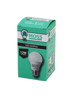 MOSS LIGHT 12W BEYAZ LED AMPUL E27 960Lm 6500K