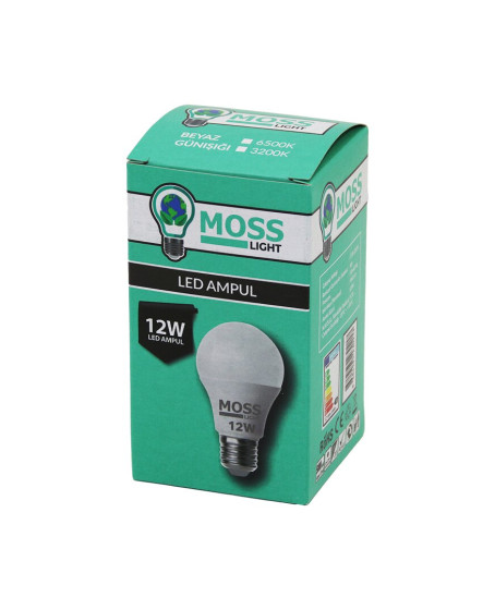 MOSS LIGHT 12W BEYAZ LED AMPUL E27 960Lm 6500K