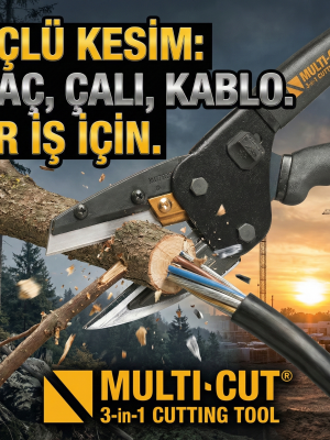 Multi Cutter Kalın Ve Sert Malzeme Kesme Aleti