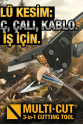 Multi Cutter Kalın Ve Sert Malzeme Kesme Aleti Multi Cutter Kalın Ve Sert Malzeme Kesme Aleti