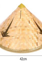 Naturel Renk Cambodia Kamboçyalı Vietnam Şapkası PVC Hasır