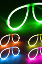 Neon Glow Fosfor Gözlük – Festival & Parti (12'li Set)