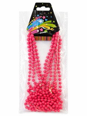 Neon Pembe Boncuk Kolye 80 cm – Retro 80’ler 90’lar Parti Aksesuarı Neon Pembe Boncuk Kolye 80 cm – Retro 80’ler 90’lar Parti Aksesuarı
