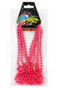 Neon Pembe Boncuk Kolye 80 cm – Retro 80’ler 90’lar Parti Aksesuarı