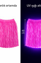 Neon Pembe Hawaii Parti Eteği 40 cm Neon Pembe Hawaii Parti Eteği 40 cm