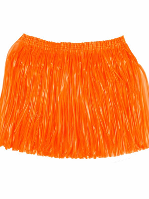 Neon Turuncu Hawaii Parti Eteği 40 cm Neon Turuncu Hawaii Parti Eteği 40 cm