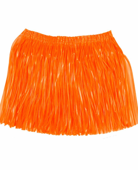 Neon Turuncu Hawaii Parti Eteği 40 cm Neon Turuncu Hawaii Parti Eteği 40 cm