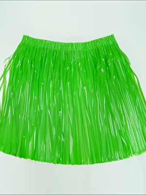 Neon Yeşil Hawaii Parti Eteği 40 cm Neon Yeşil Hawaii Parti Eteği 40 cm