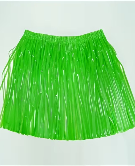 Neon Yeşil Hawaii Parti Eteği 40 cm Neon Yeşil Hawaii Parti Eteği 40 cm