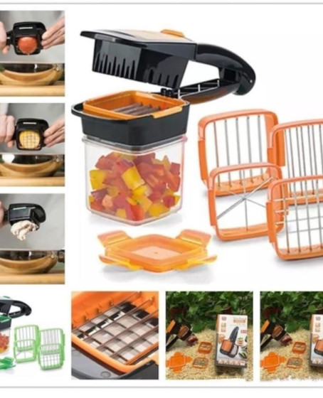 5 In 1 Pratik Hazneli Sebze Meyve Doğrayıcı 5 In 1 Pratik Hazneli Sebze Meyve Doğrayıcı