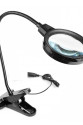 12 Led Clipsli Işıklı Büyüteç Işıklı Masa Lambası Çalışma Lambası 12 Led Clipsli Işıklı Büyüteç Işıklı Masa Lambası Çalışma Lambası
